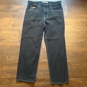 Empyre Men's Charcoal black  Straight-Leg Pants